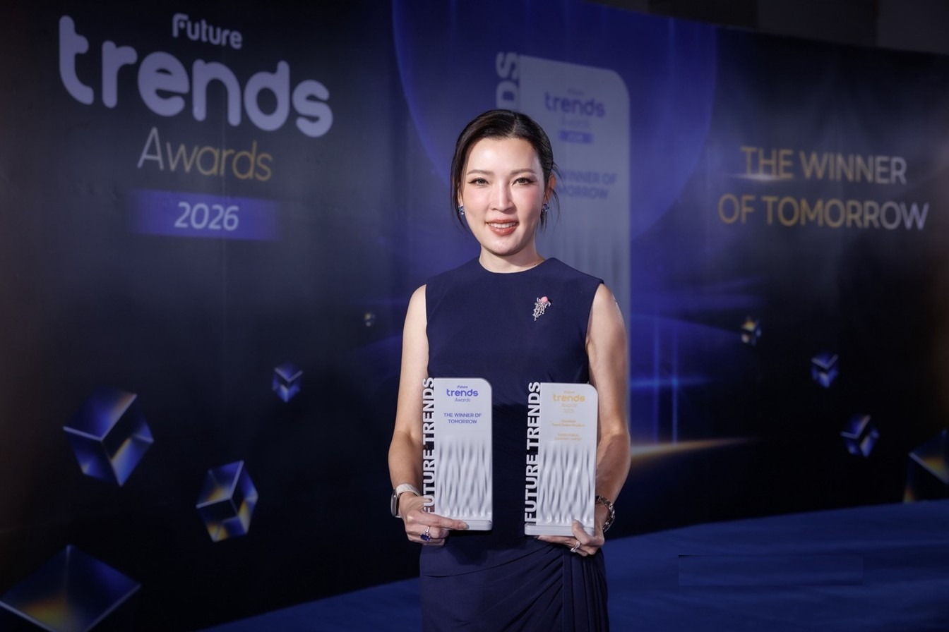 “SAPPE” คว้า 2 รางวัลสุดยอดผู้นำเทรนด์แห่งปี เวที Future Trends Awards 2026